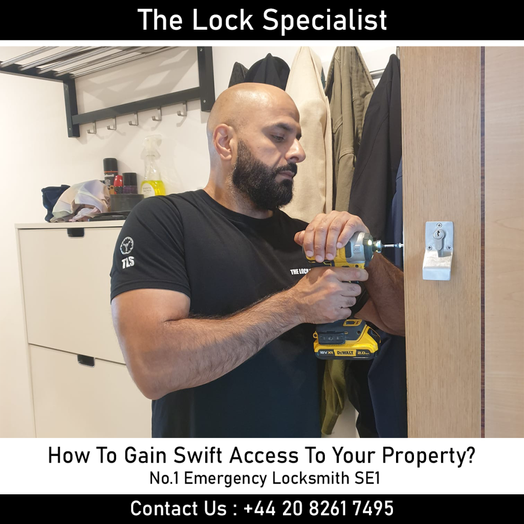Looking for an emergency locksmith in SE1? Trust The Lock Specialist Ltd. for prompt and reliable services. Gain access to your property swiftly. Call us now!