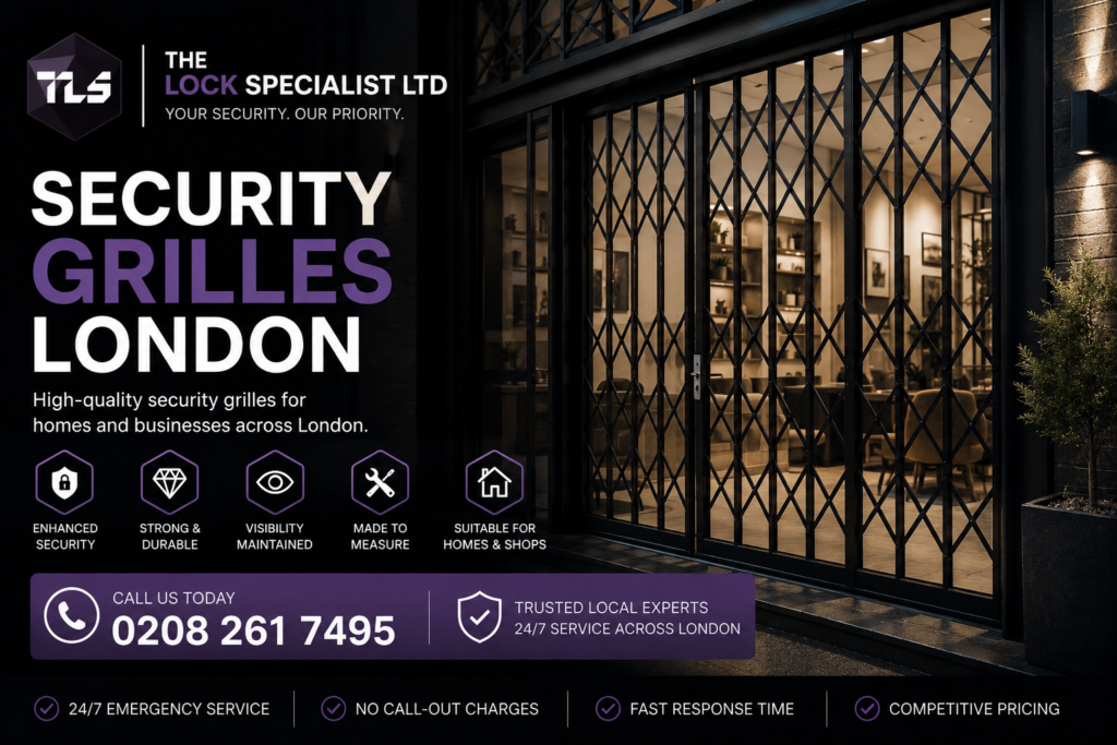 Security Grilles London By The Lock Specialist Ltd