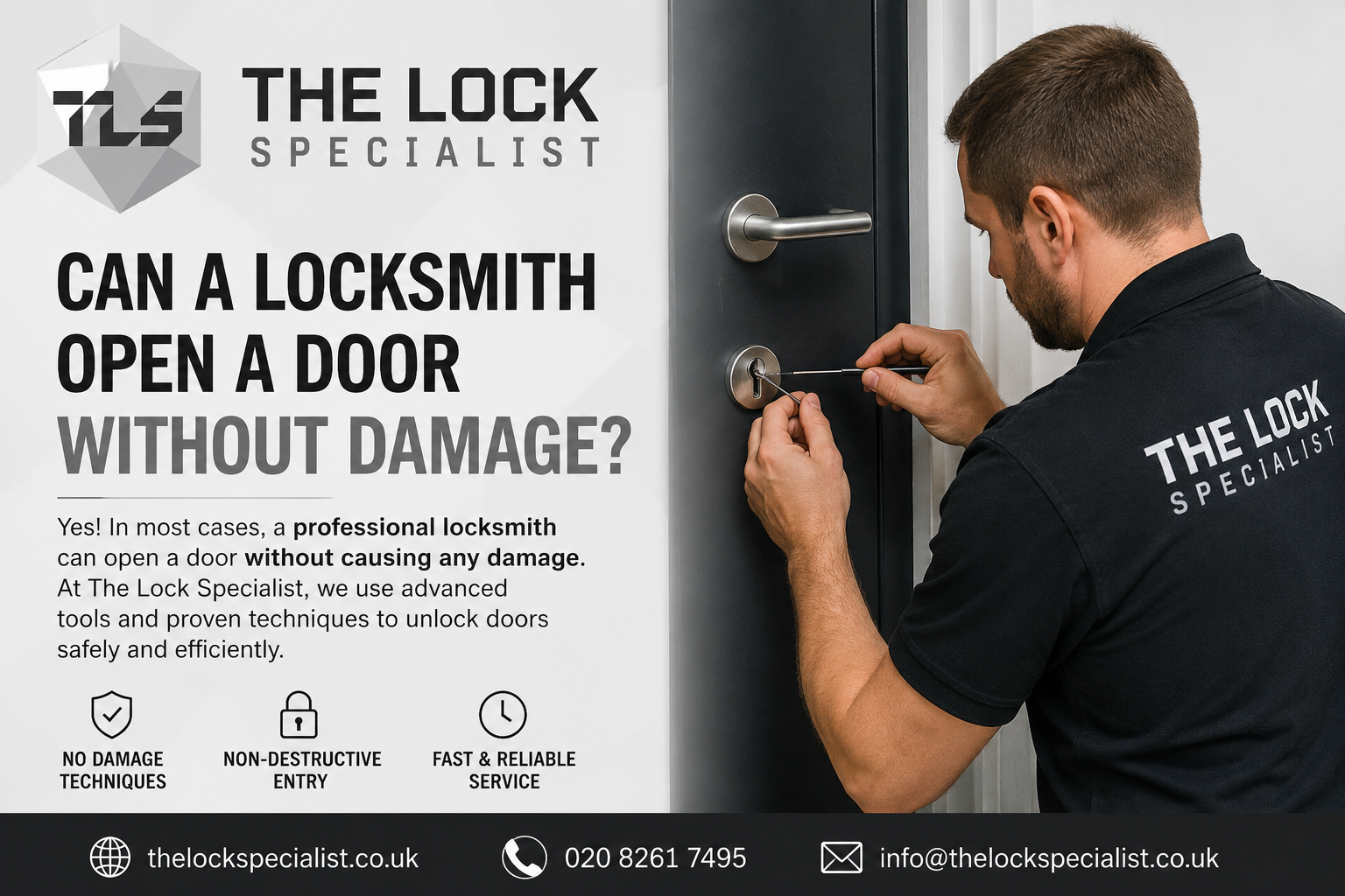 "Can a Locksmith Open a Door Without Damage?"